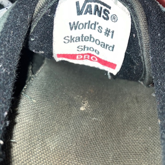 Men’s size 7 Vans off the wall  Black Men's Sneakers - eur 39 - Picture 4 of 16